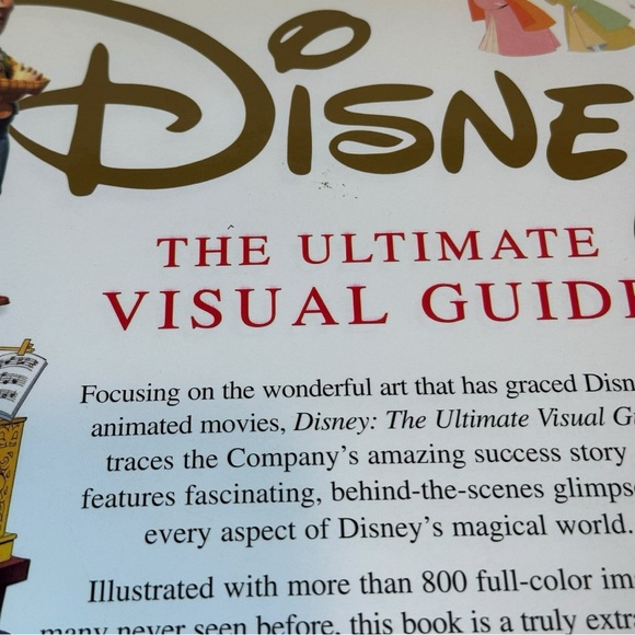Disney The Ultimate Visual Guide DK Hardcover Book 2002 by Russell K. Schroeder - Picture 4 of 12